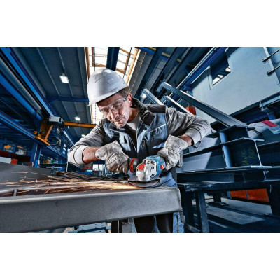 Кутова шліфмашина акумуляторна BOSCH GWX 18V-15 SC Professional 06019H6500 без АКБ