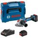 Угловая шлифмашина аккумуляторная BOSCH GWX 18V-15 SC Professional 06019H6501