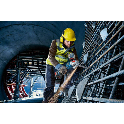 Угловая шлифмашина аккумуляторная BOSCH GWX 18V-15 SC Professional 06019H6501