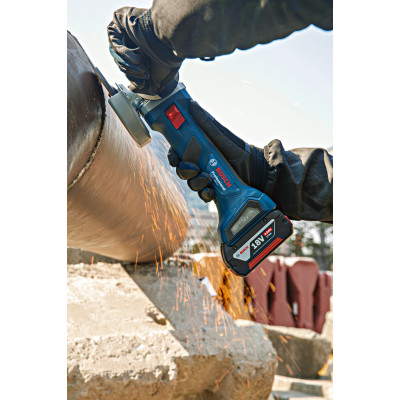 Угловая шлифмашина аккумуляторная BOSCH GWS 180-LI Professional 06019H9020 без АКБ