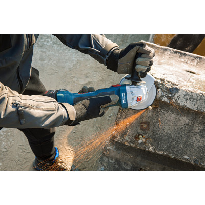Угловая шлифмашина аккумуляторная BOSCH GWS 180-LI Professional 06019H9021