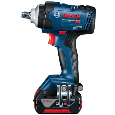 Гайковерт ударний акумуляторний BOSCH GDS 18V-400 Professional 06019K0020