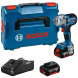 Гайковерт ударний акумуляторний BOSCH PRO GDS 18V-450 PC 06019K4102