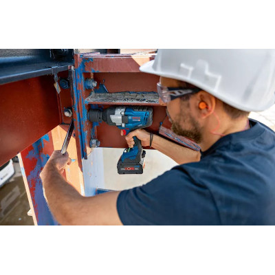 Гайковерт ударний акумуляторний BOSCH GDS 18V-1600 HC Professional 06019M1001 без АКБ