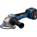 Кутова шліфмашина акумуляторна BOSCH GWS 18V-11 S Professional 06019N4002
