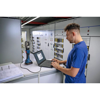 Акумуляторний гідравлічний інструмент для обтиску кабелю BOSCH GPH 18V-60 Professional 06019P0100 без АКБ