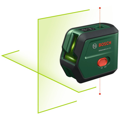 Лазерний нівелір BOSCH AdvancedLevel 2G - Basic 0603663G00
