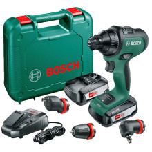 Дрель-шуруповёрт аккумуляторная со сменными насадками BOSCH AdvancedDrill 18 06039B5003