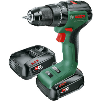 Дрель-шуруповёрт ударная аккумуляторная BOSCH UniversalImpact 18V-60 06039D7102