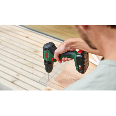 Дрель-шуруповёрт ударная аккумуляторная BOSCH UniversalImpact 18V-60 06039D7102
