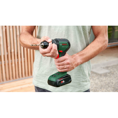 Дрель-шуруповёрт ударная аккумуляторная BOSCH UniversalImpact 18V-60 06039D7102