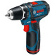 Набор Bosch 3-в-1 10.8В: GSR 10,8-2-LI + GSA 10,8 V-LI + GLI PowerLED