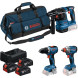 Набір акумуляторних інструментів BOSCH PRO GSR 18V-65 + GDX 18V-285 + GBH 18V-22 0615A50093