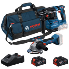Набір акумуляторних інструментів BOSCH PRO GWS 18V-8 + GBH 18V-22 0615V0003C