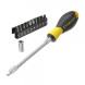 Викрутка - набір STANLEY 10 Way Flexible
