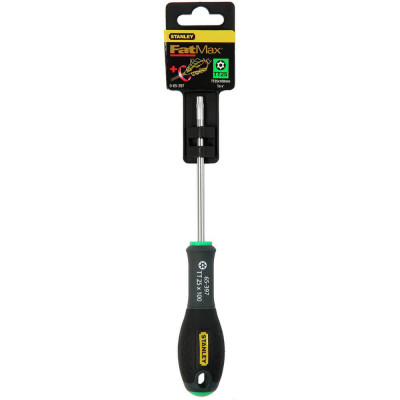 Отвёртка с центральным отверстием STANLEY FatMax TT25х100 мм 0-65-397