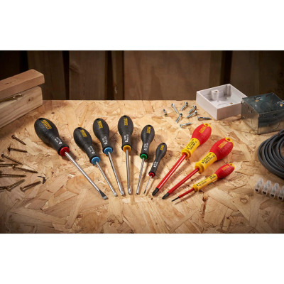Отвёртка с центральным отверстием STANLEY FatMax TT25х100 мм 0-65-397