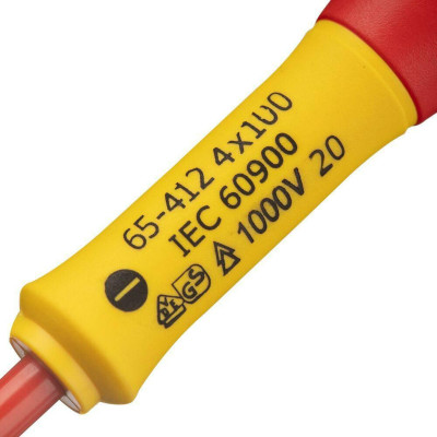 Викрутка діелектрична STANLEY FatMax VDE 1000V SL4х100 мм 0-65-412