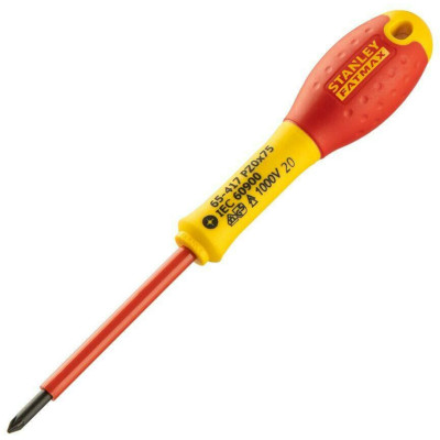 Викрутка діелектрична STANLEY FatMax VDE 1000V PZ0х75 мм 0-65-417