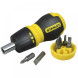 Викрутка STANLEY Multibit Stubby