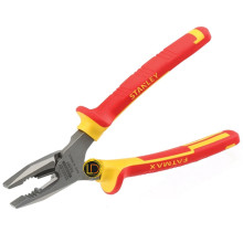 Плоскогубці діелектричні STANLEY MaxSteel VDE 1000V