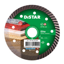 Круг алмазний по граніту DISTAR Turbo 115 Elite 115х22.23х2.2 мм 10115023009