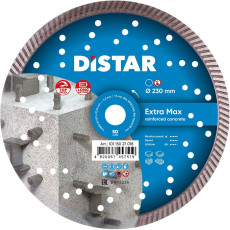Круг алмазний по бетону високоармованому DISTAR Turbo 232 Extra Max 232х22.23х2.5 мм 10115027018