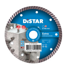 Круг алмазний по бетону високоармованому DISTAR Turbo 150 Extra 150х22.23х2.2 мм 10115028012