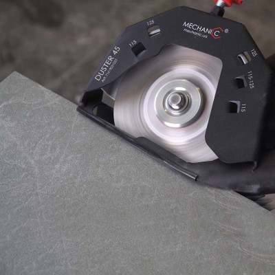 Комплект кожух накладной на УШМ Duster 45 115-125 мм и круг алмазный 125 мм Edge Dry 10115429016