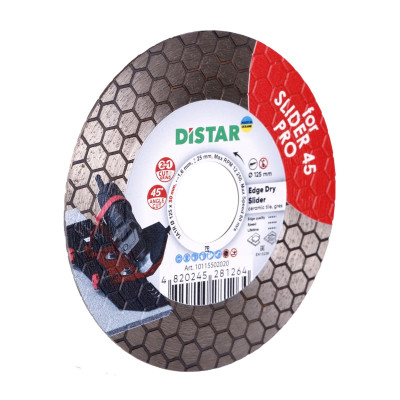 Круг алмазний по керамограніту DISTAR Edge Dry Slider 125х30х1.6 мм 10115502020