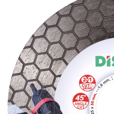 Круг алмазний по керамограніту DISTAR Edge Dry Slider 125х30х1.6 мм 10115502020