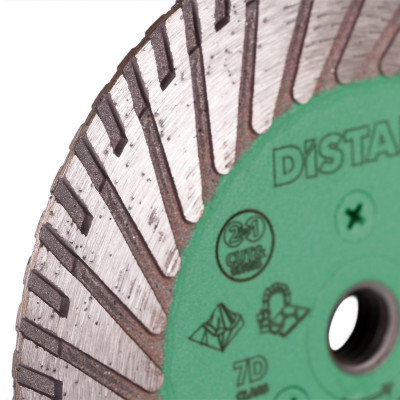 Круг алмазный по граниту DISTAR Turbo 125 M14F Duplex 125х22.23/M14Fх2.8 мм 10117126010