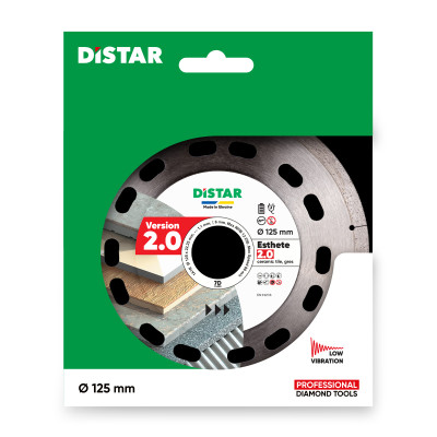 Круг алмазний по керамограніту DISTAR 1A1R Esthete 2.0 125х22.23х1.1 мм 10126024010