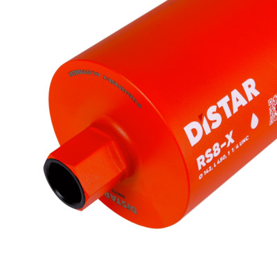 Свердло алмазне по високоармованому бетону DISTAR RS8-X DDS-W 142x450x1 1/4 UNC 10170085235