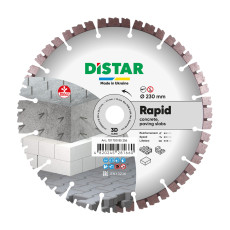 Круг алмазний по бетону армованому DISTAR 1A1RSS 230 Rapid 230х22.23х2.4 мм 10170085256