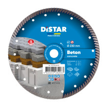 Круг алмазний по бетону DISTAR Turbo 230 Beton 230х22.23х2.6 мм 10170085391