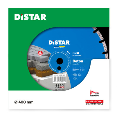 Круг алмазный по бетону DISTAR 1A1RSS 400 Beton 400х25.4х3.5 мм 10170085425