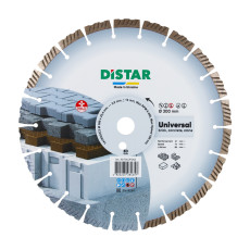 Круг алмазний універсальний DISTAR 1A1RSS/C3 300 Universal 300х25.4х3 мм 10170429042