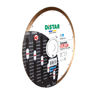 Круг алмазний по керамограніту DISTAR 1A1R Ceramic Silent 250х25.4х1.8 мм 10170516021