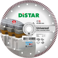 Круг алмазний відрізний Distar Turbo 230 Bestseller Universal 10215129017