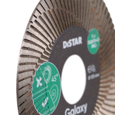 Круг алмазный по керамограниту DISTAR Galaxy 125х30х1.6 мм 10216025065