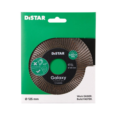 Круг алмазный по керамограниту DISTAR Galaxy 125х30х1.6 мм 10216025065