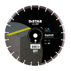 Круг алмазний по асфальту DISTAR 1A1RSS Asphalt 350х25.4х3.5 мм 10216025072