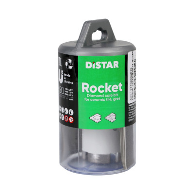 Сверло алмазное по керамограниту DISTAR Rocket DDS-W 35x45-5xM14 11109034018