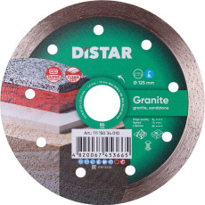 Круг алмазний по граніту DISTAR 1A1R Granite 125х22.23х1.4 мм 11115034010