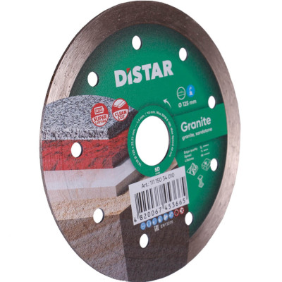 Круг алмазный по граниту DISTAR 1A1R Granite 125х22.23х1.4 мм 11115034010