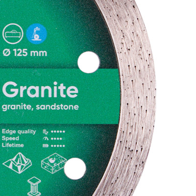 Круг алмазный по граниту DISTAR 1A1R Granite 125х22.23х1.4 мм 11115034010