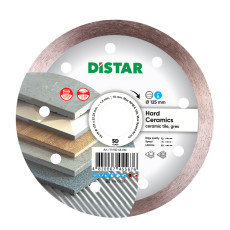 Круг алмазний по керамограніту DISTAR 1A1R 125 Hard Ceramics 125х22.23х1.4 мм 11115048010