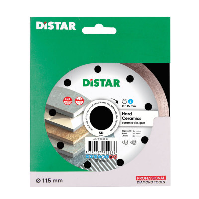 Круг алмазний по керамограніту DISTAR 1A1R 115 Hard Ceramics 115х22.23х1.4 мм 11115048011