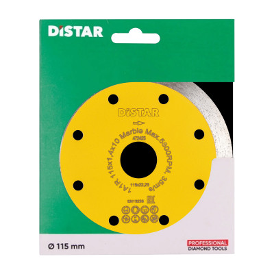 Круг алмазный по мрамору DISTAR 1A1R Marble 115х22.23х1.4 мм 11115053009